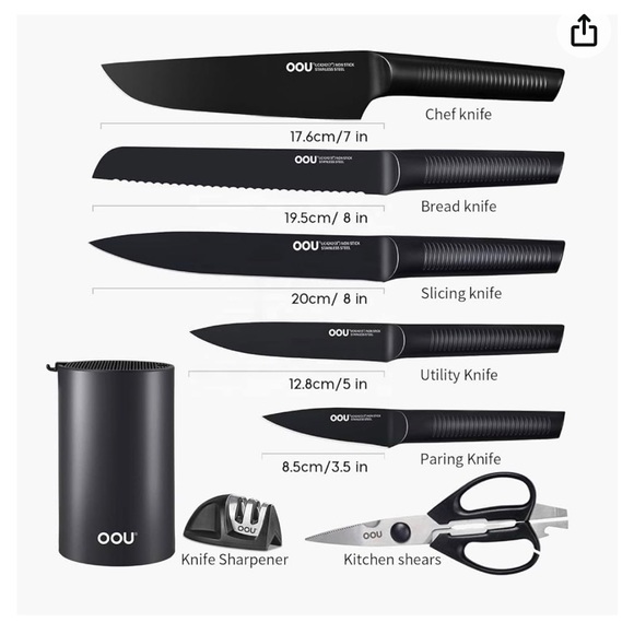 Knife Set 8 Pieces - Picture 2 of 4